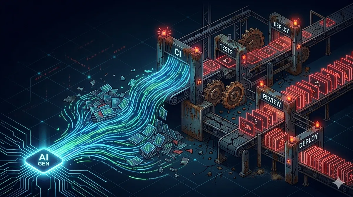 featured image - AI Coding: What Happens When Your Code Outpaces the Systems Around It and What to Do About It